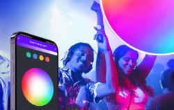 Gosund LB11 bílá stropní chytrá lampa WiFi/Bluetooth 16M RGBCW 1920lm Tuya + dálkové ovládání