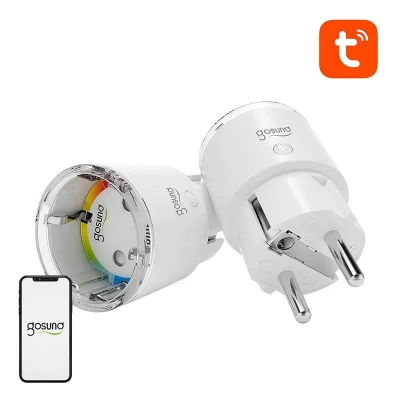 Gosund EP2 WiFi bílá chytrá zásuvka (2-pack) 10A Tuya