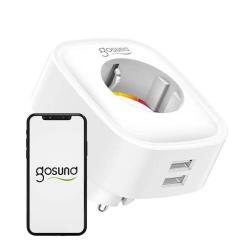 Gosund Smart plug WiFi SP112 2xUSB, Tuya