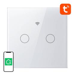 Gosund SLS2 bílý WiFi dotykový světelný vypínač dual