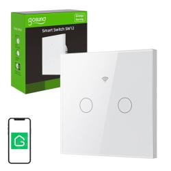 Gosund SLS2 bílý WiFi dotykový světelný vypínač dual