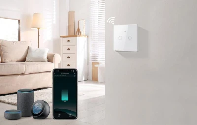 Gosund SLS2 bílý WiFi dotykový světelný vypínač dual