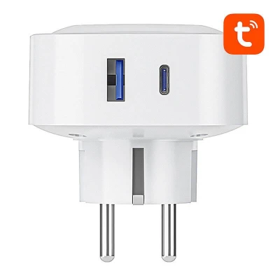 Gosund SP6 bílá 16A USB-C 20W chytrá Tuya WiFi/Bluetooth zásuvka