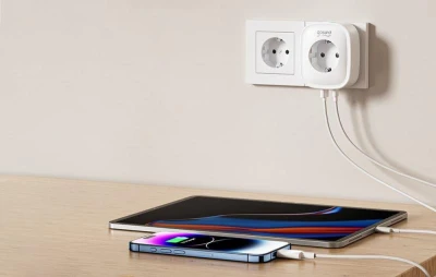 Gosund SP6 bílá 16A USB-C 20W chytrá Tuya WiFi/Bluetooth zásuvka