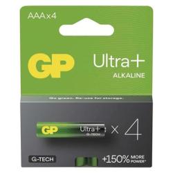 GP Batteries GP AAA Ultra Plus, alkalická (LR03) - 4 ks GP Batteries GP AAA Ultra Plus, alkalická (LR03) - 4 ks