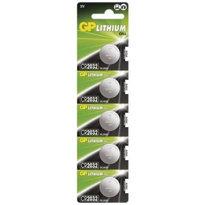 GP Batteries GP CR2032 - 5 ks GP Batteries GP CR2032 - 5 ks