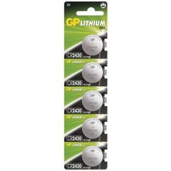 GP Batteries GP CR2430 - 5 ks GP Batteries GP CR2430 - 5 ks