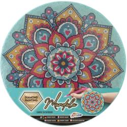 GRAFIX Diamantové malování mozaika Mandala Diamond Painting 2 druhy