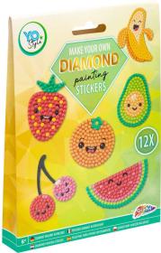GRAFIX Výroba ozdobných samolepek s diamanty kreativní set v krabici