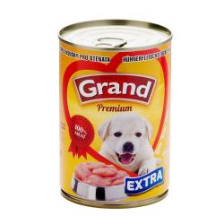 Grand Premium Dog Junior extra, konzerva 405 g (bal. 6 ks)