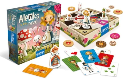 Granna HRA Alenka v říši divů (společenská hra)