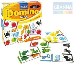 Granna Hra Mé první hry - Domino barvy (společenská hra)