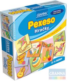 Granna Hra Moje první pexeso hračky (společenská hra)