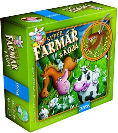 Granna Hra Superfarmář a koza Limitovaná edice (společenská hra)