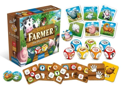 Granna HRA Superfarmář s kostkami (společenská hra)