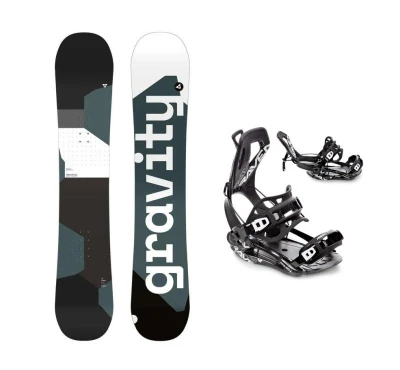 Gravity Adventure 24/25 snowboard + Raven Fastec FT360 black snowboardové vázání Gravity Adventure 24/25 snowboard + Raven Fastec FT360 black snowboardové vázání