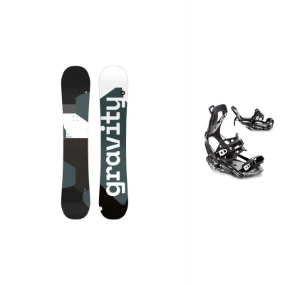 Gravity Adventure 24/25 snowboard + Raven Fastec FT360 black snowboardové vázání