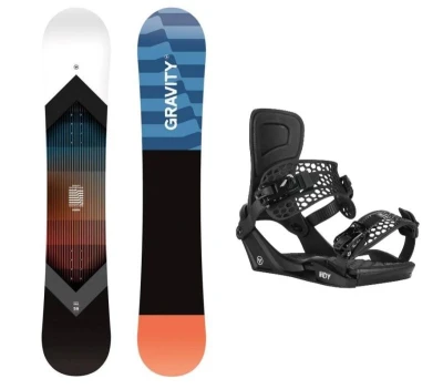 Gravity Adventure 25/26 pánský snowboard + Gravity Indy black 25/26 snb vázání + sleva 400,- na příslušenství