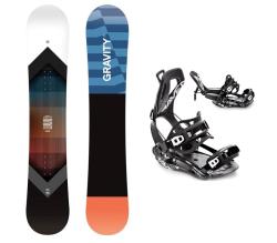 Gravity Adventure 25/26 pánsky snowboard + Raven Fastec FT360 black viazanie