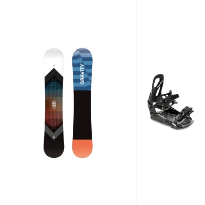 Gravity Adventure 25/26 pánský snowboard + Raven S230 Black vázání