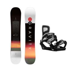 Gravity Bandit 24/25 pánský snowboard + Gravity Indy black/white vázání + sleva 500,- na příslušenství Gravity Bandit 24/25 pánský snowboard + Gravity Indy black/white vázání + sleva 500,- na příslušenství