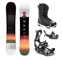 Gravity Bandit 24/25 snowboard + Raven Fastec FT360 black viazanie + Raven Flush MOZ topánky