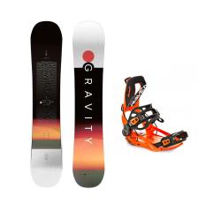 Gravity Bandit 24/25 snowboard + Raven RAGE Fastec FT360 orange vázání + sleva 400,- na příslušenství