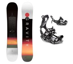 Gravity Bandit 25/26 pánsky snowboard + Raven Fastec FT360 black viazanie