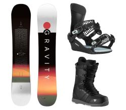 Gravity Bandit 25/26 snowboard + Gravity Drift black/sage viazanie + Gravity Void black/grey topánky + zľava 1000,- na príslušenstvo