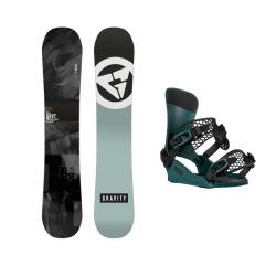 Gravity Contra 24/25 pánsky snowboard + Gravity Drift steel green viazanie + zľava 20 € na príslušenstvo Gravity Contra 24/25 pánsky snowboard + Gravity Drift steel green viazanie + zľava 20 € na príslušenstvo