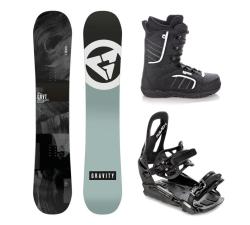 Gravity Contra 24/25 snowboard + Raven S230 Black viazanie + Raven Target obuv