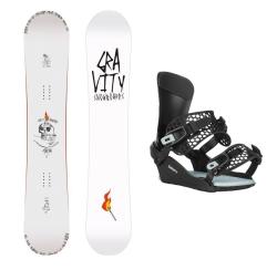 Gravity Contra 25/26 pánsky snowboard + Gravity Drift black/sage viazanie + zľava 600,- na príslušenstvo