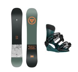 Gravity Cosa 24/25 pánsky snowboard + Gravity Drift steel green viazanie + zľava 8 € na príslušenstvo Gravity Cosa 24/25 pánsky snowboard + Gravity Drift steel green viazanie + zľava 8 € na príslušenstvo