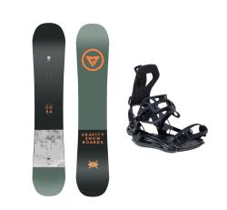 Gravity Cosa 24/25 pánsky snowboard + Raven RAGE Fastec FT360 black viazanie Gravity Cosa 24/25 pánsky snowboard + Raven RAGE Fastec FT360 black viazanie