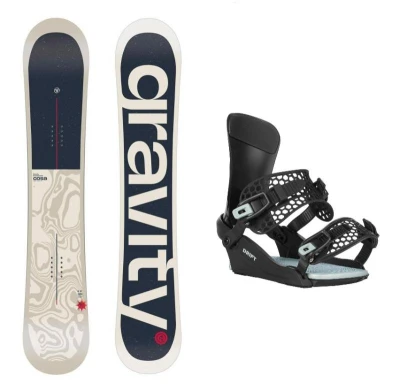 Gravity Cosa 25/26 pánský snowboard + Gravity Drift black/sage vázání + sleva 500,- na příslušenství Gravity Cosa 25/26 pánský snowboard + Gravity Drift black/sage vázání + sleva 500,- na příslušenství