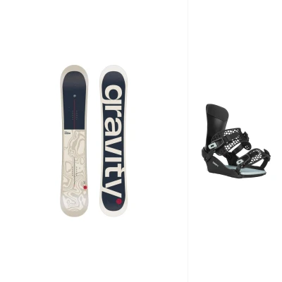 Gravity Cosa 25/26 pánský snowboard + Gravity Drift black/sage vázání