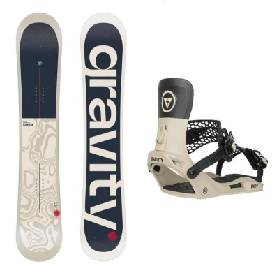 Gravity Cosa 25/26 pánský snowboard + Gravity Indy stone/black vázání + sleva 500,- na příslušenství Gravity Cosa 25/26 pánský snowboard + Gravity Indy stone/black vázání + sleva 500,- na příslušenství