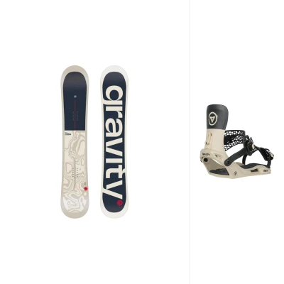 Gravity Cosa 25/26 pánský snowboard + Gravity Indy stone/black vázání