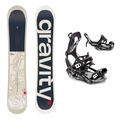 Gravity Cosa 25/26 pánský snowboard + Raven Fastec FT360 black vázání + sleva 400,- na příslušenství Gravity Cosa 25/26 pánský snowboard + Raven Fastec FT360 black vázání + sleva 400,- na příslušenství