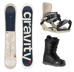 Gravity Cosa 25/26 snowboard + Gravity Indy stone/black viazanie + Gravity Void black/grey topánky + zľava 600,- na príslušenstvo