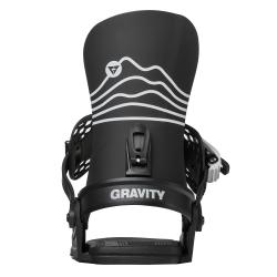 Gravity Drift black snowboardové vázání