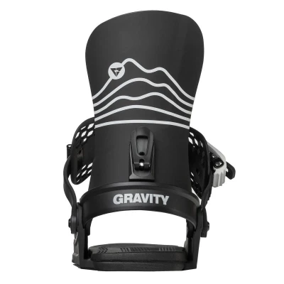 Gravity Drift black snowboardové vázání