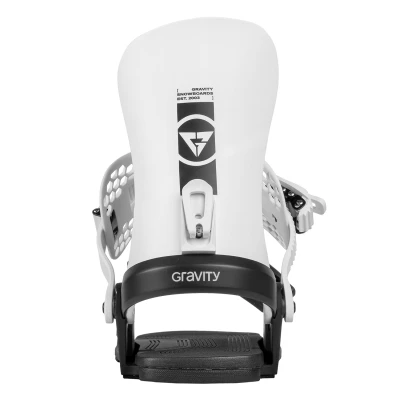 Gravity Drift black/white 26/27 snowboardové vázání