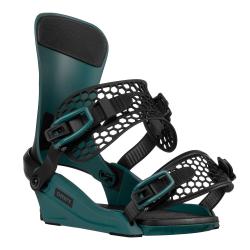 Gravity Drift steel green snowboardové viazanie