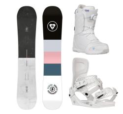 Gravity Electra 24/25 dámský snowboard + Gravity Rise white vázání + Gravity Aura Atop white/levander boty + sleva 500,- na příslušenství Gravity Electra 24/25 dámský snowboard + Gravity Rise white vázání + Gravity Aura Atop white/levander boty + sleva 500,- na příslušenství