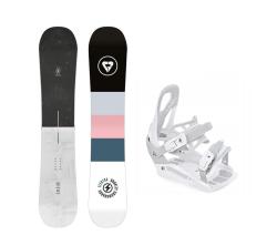 Gravity Electra 24/25 dámsky snowboard + Raven S230 White viazanie