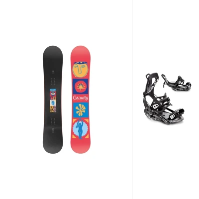 Gravity Electra 25/26 dámský snowboard + Raven Fastec FT360 black vázání
