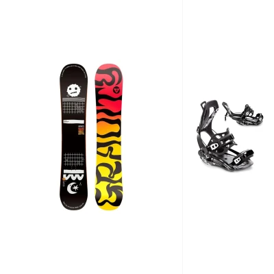 Gravity Empatic 24/25 pánský snowboard + Raven Fastec FT360 black vázání