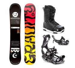 Gravity Empatic 24/25 snowboard + Raven Fastec FT360 black viazanie + Raven Flush MOZ topánky