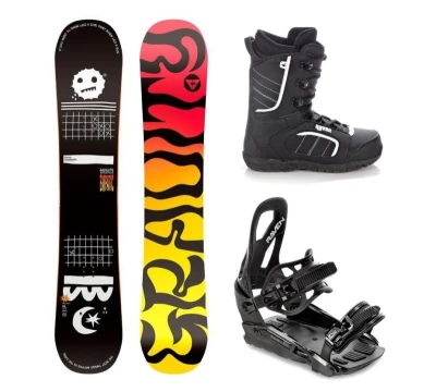 Gravity Empatic 24/25 snowboard + Raven S230 Black vázání + Raven Target obuv Gravity Empatic 24/25 snowboard + Raven S230 Black vázání + Raven Target obuv